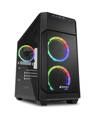 Корпус Sharkoon V1000 RGB Black (4044951035052)