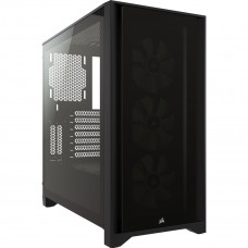 Корпус Corsair iCUE 4000X RGB Tempered Glass Black (CC-9011204-WW)