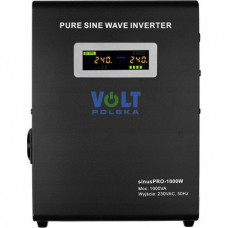 Гібридне ДБЖ/інвертор Volt Polska SINUS PRO 1000W 12/230V 700/1000W (3SP100012W)