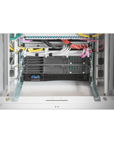 ДБЖ безперервної дії (Online) Digitus OnLine 3000VA/3000W LCD 8xC13 1xC19 RJ45 RS232 USB Rack/Tower (DN-170096)