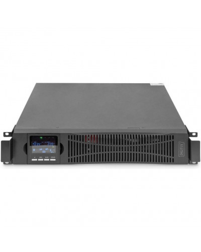 ДБЖ безперервної дії (Online) Digitus OnLine 2000VA/2000W LCD 8xC13 RJ45 RS232 USB Rack/Tower (DN-170095)