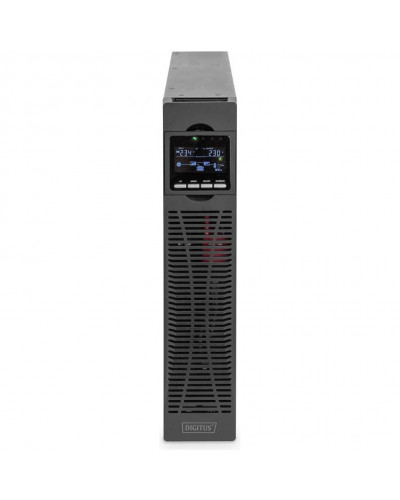 ДБЖ безперервної дії (Online) Digitus OnLine 2000VA/2000W LCD 8xC13 RJ45 RS232 USB Rack/Tower (DN-170095)