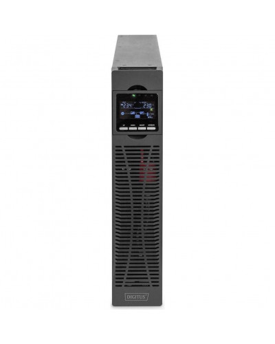 ДБЖ безперервної дії (Online) Digitus OnLine 2000VA/2000W LCD 8xC13 RJ45 RS232 USB Rack/Tower (DN-170095)