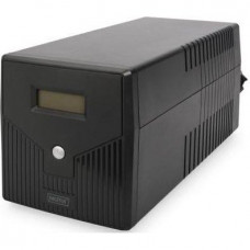 Лінійно-інтерактивне ДБЖ Digitus Line-Interactive 2000VA/1200W LCD 4xSchuko RJ45 RS232 USB (DN-170076)