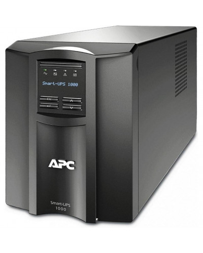 лінійно-інтерактивне ДБЖ APC Smart-UPS 1000VA 230V LCD IEC w/SmartConnect (SMT1000IC)