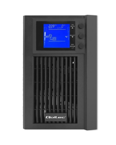 ДБЖ безперервної дії (Online) Qoltec 2KVA 1.6KW (53981)