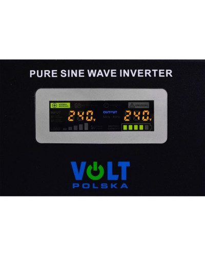 Гібридне ДБЖ/інвертор Volt Polska SINUS PRO 800 W 12/230V 500/800W (3SP098012W)