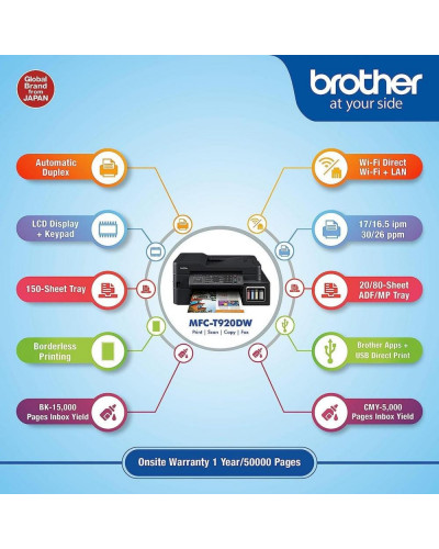 БФП Brother MFC-T920DW InkBenefit Plus (MFCT920DW)