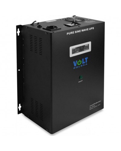 Гібридне ДБЖ/інвертор Volt Polska SINUS UPS 800 + AKU 55AH 500/800W (3SR800WA55)