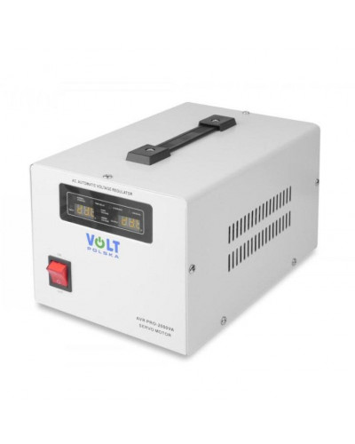 Стабілізатор напруги Volt Polska AVR PRO 2000VA SERVO (5AVRZP2000)