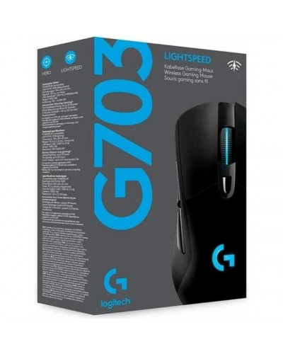 Миша Logitech G703 Hero Lightspeed Wireless (910-005641)