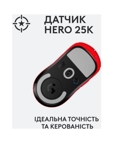 Миша Logitech G Pro X Superlight Wireless Red (910-006784)