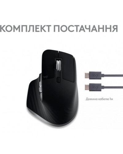 Миша Logitech MX Master 3S For Mac Space Grey (910-006571)