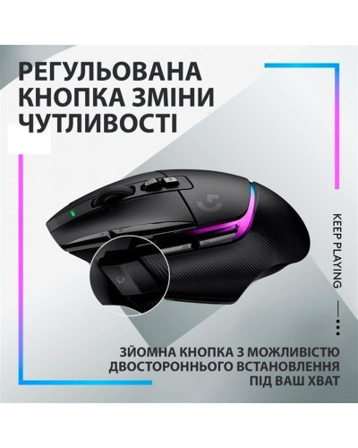 Миша Logitech G502 X PLUS Black (910-006162)