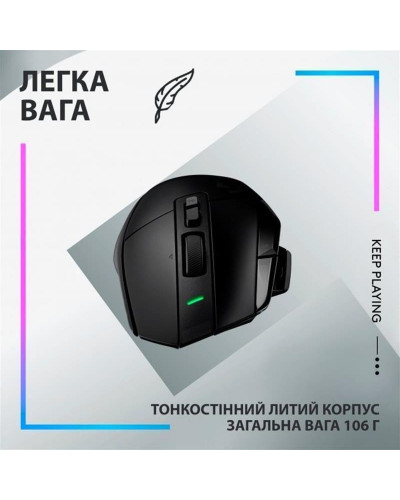 Миша Logitech G502 X PLUS Black (910-006162)