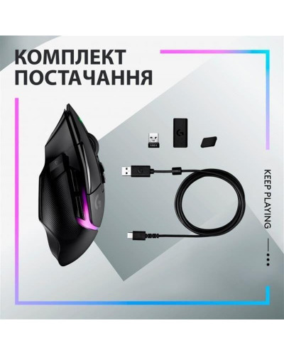 Мышь Logitech G502 X PLUS Black (910-006162)