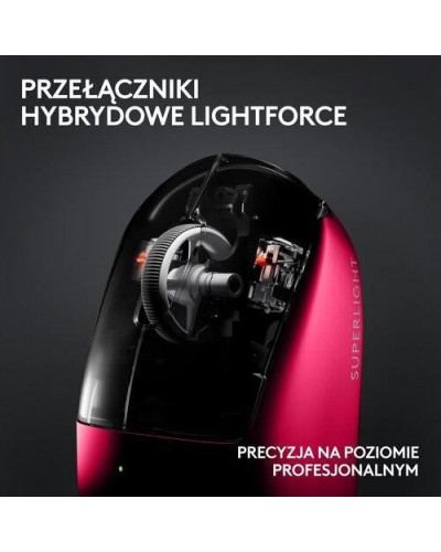 Миша Logitech G Pro X Superlight 2 Lightspeed Wireless Magenta (910-006797)