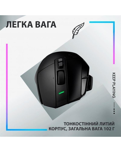 Миша Logitech G502 X Lightspeed Wireless Black (910-006181)