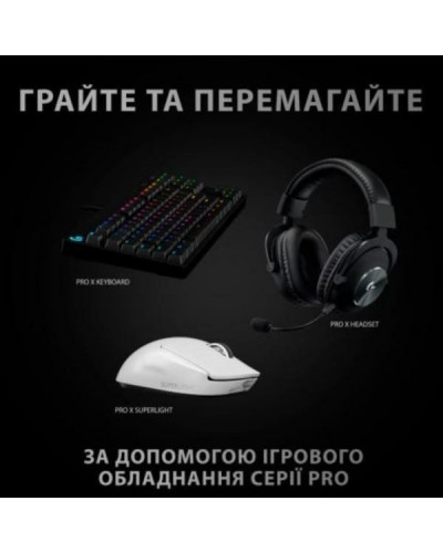 Миша Logitech G Pro X Superlight Wireless White (910-005942)