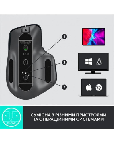 Мышь Logitech MX Master 3S for Business Graphite (910-006582)