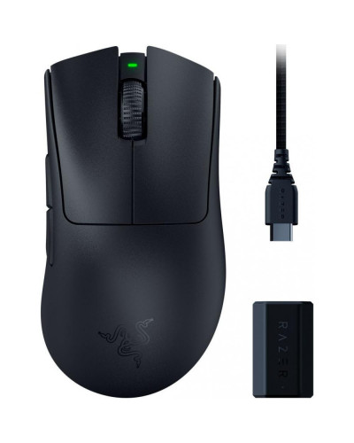 Миша Razer DeathAdder V3 PRO Wireless & Mouse Dock Black (RZ01-04630300-R3WL)