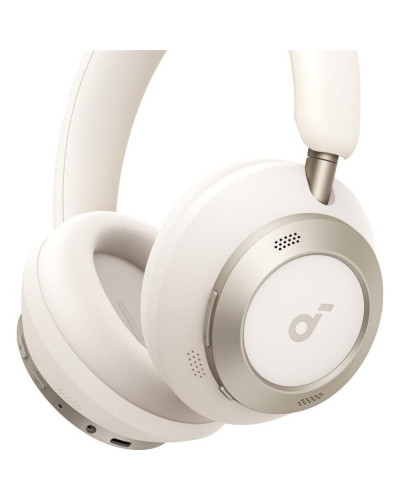 Навушники з мікрофоном Anker Soundcore Space One Pro Cream White