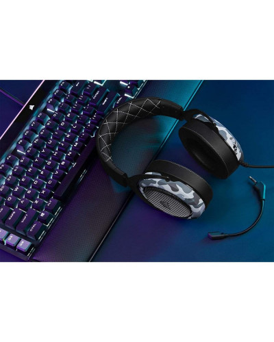 Наушники с микрофоном Corsair HS60 Haptic Artic Camo (CA-9011225)