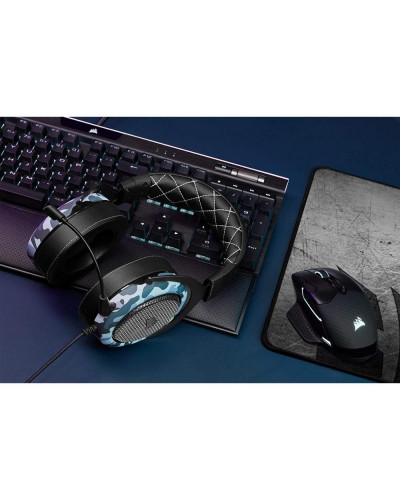 Наушники с микрофоном Corsair HS60 Haptic Artic Camo (CA-9011225)