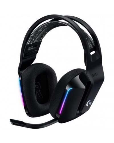 Навушники з мікрофоном Logitech G733 Lightspeed Wireless RGB Black (981-000864)