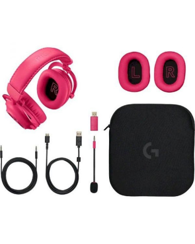 Наушники с микрофоном Logitech G Pro X 2 Lightspeed Pink (981-001275)