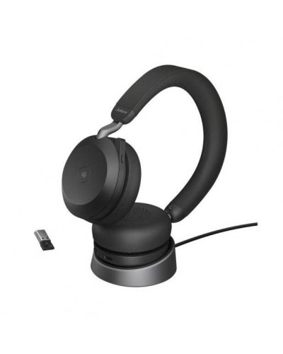 Навушники з мікрофоном JABRA Evolve 2 75 Stereo USB-A with Charging Stand (27599-999-989)