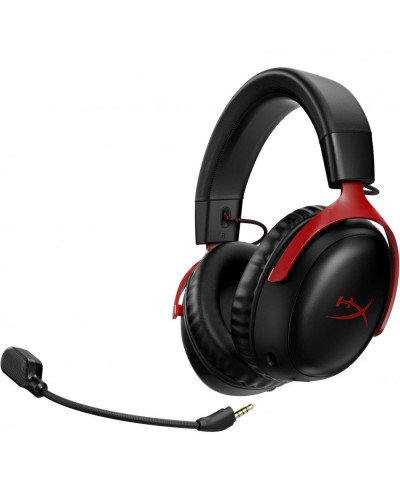 Навушники з мікрофоном HyperX Cloud III Wireless Black/Red (77Z46AA)