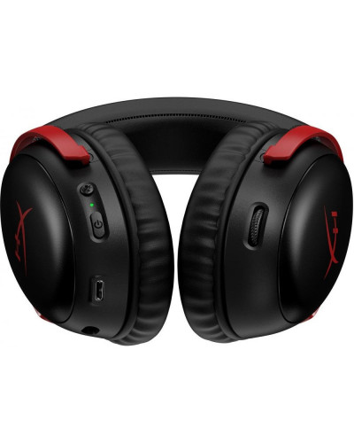 Навушники з мікрофоном HyperX Cloud III Wireless Black/Red (77Z46AA)