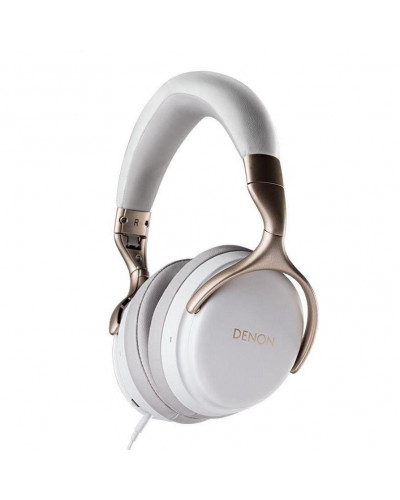 Навушники з мікрофоном Denon AH-GC25NC White