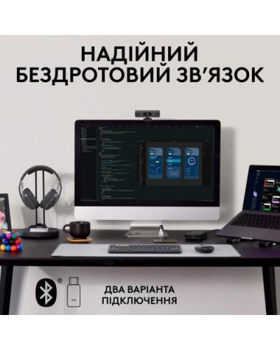 Навушники з мікрофоном Logitech Zone Vibe Wireless Teams version Graphite (981-001157)