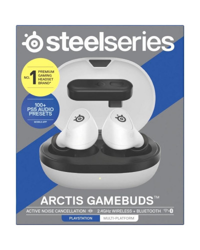 Навушники TWS SteelSeries Arctis GameBuds White (61682)