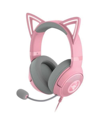 Наушники с микрофоном Razer Kraken Kitty V2 Quartz (RZ04-04730200-R3M1)