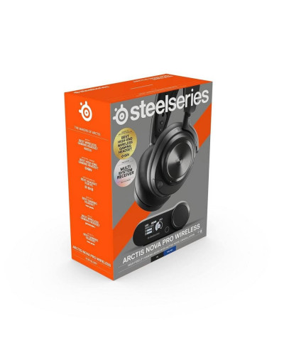 Наушники с микрофоном SteelSeries Arctis Nova Pro Wireless Black (61520)