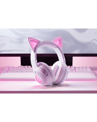 Навушники з мікрофоном Razer Kraken Kitty V2 BT White (RZ04-04860600-R3M1)