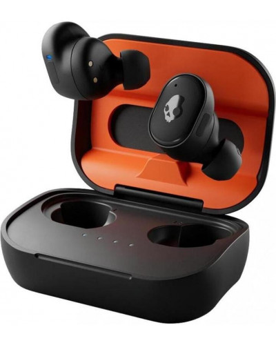 Навушники TWS SkullCandy Grind Fuel TW True Black/Orange (S2GFW-P740)