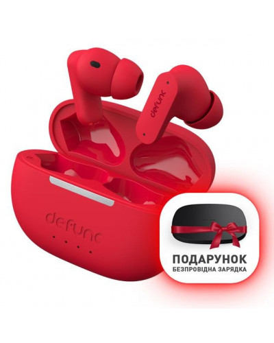 Навушники TWS DeFunc True ANC Red (D4353)