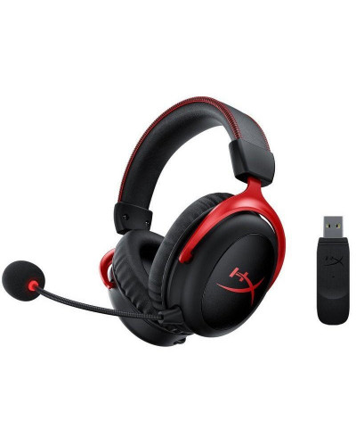 Навушники з мікрофоном HyperX Cloud II Wireless (HHSC2X-BA-RD/G/4P5K4AA)