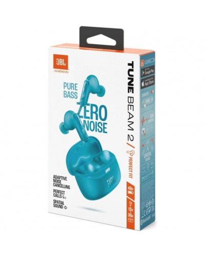 Навушники TWS JBL Tune Beam 2 Turquoise (JBLTBEAM2TQE)