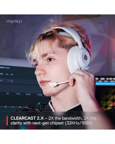 Навушники з мікрофоном SteelSeries Arctis Nova 5P White (61674)