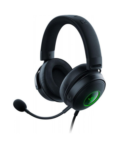 Наушники с микрофоном Razer Kraken V3 HyperSense Black (RZ04-03770100-R3M1)