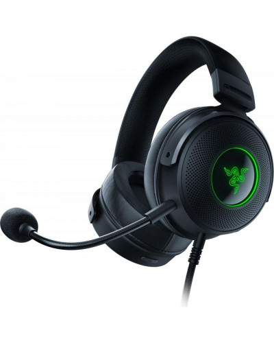 Наушники с микрофоном Razer Kraken V3 HyperSense Black (RZ04-03770100-R3M1)