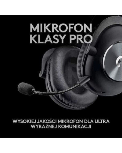 Наушники с микрофоном Logitech G PRO X Wireless LIGHTSPEED Black (981-000907)