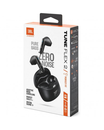 Навушники TWS JBL Tune Flex 2 Black (JBLTFLEX2BLK)