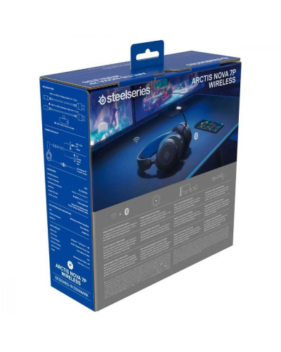 Наушники с микрофоном SteelSeries SteelSeries Arctis Nova 7P Black (61559)