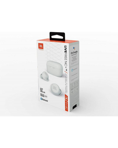 Навушники TWS JBL Live Free NC+ TWS White (JBLLIVEFRNCPTWSW)